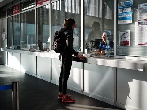 oev-Hub Fiesch in der Aletsch Arena