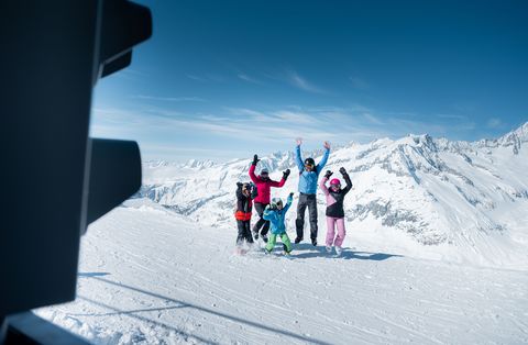 Skiline Fotopoints in der Aletsch Arena