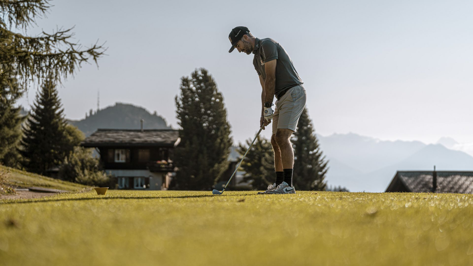 Golfen auf der Riederalp in der Aletsch Arena