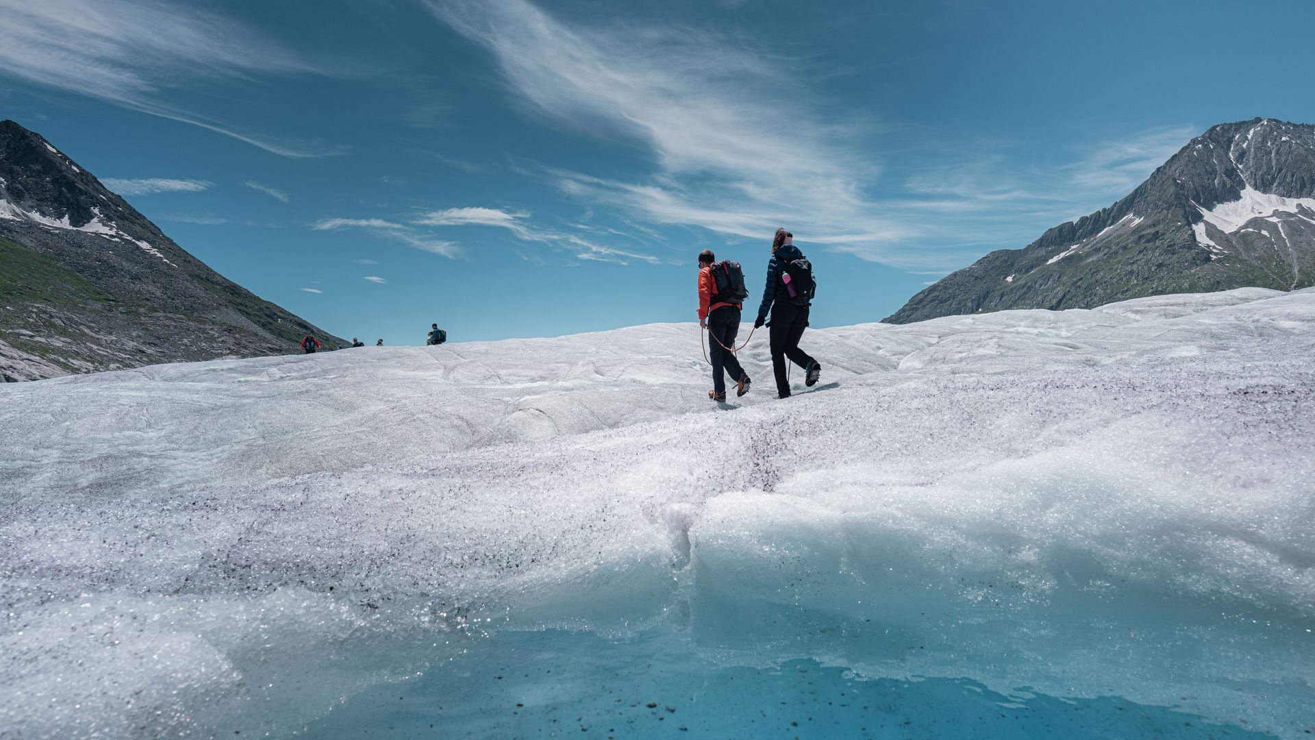 Gletschertour auf dem Grossen Aletschgletscher