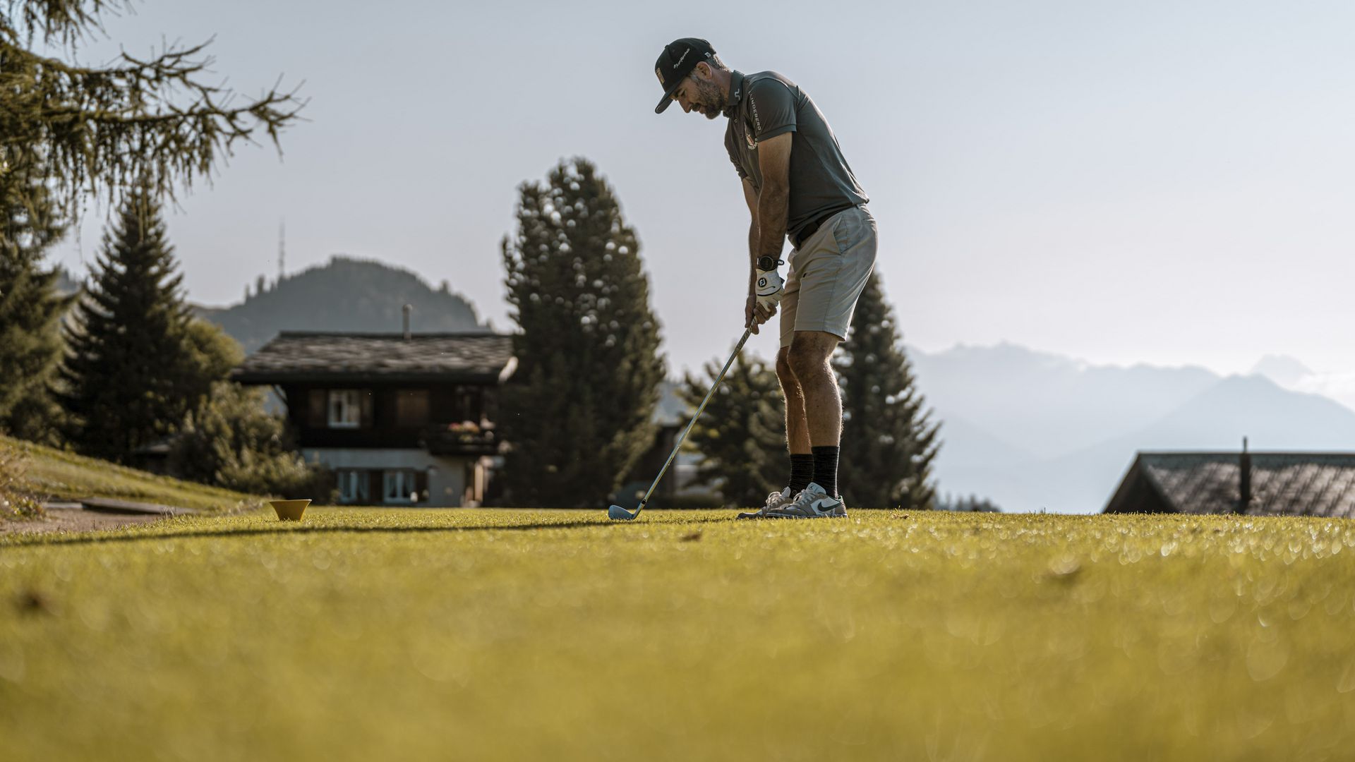 Golfen auf der Riederalp in der Aletsch Arena