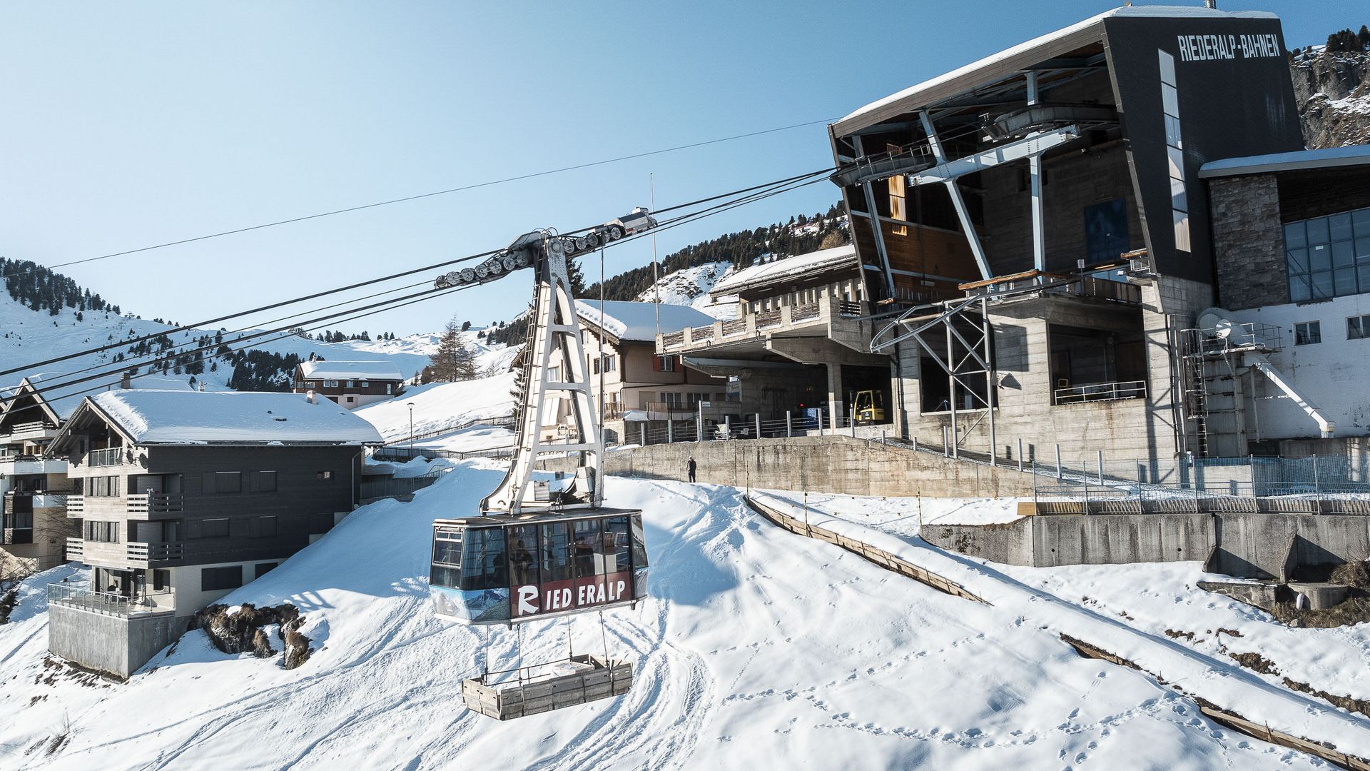 Zubringerbahn Mörel - Riederalp Mitte, Aletsch Bahnan AG, Aletsch Aren