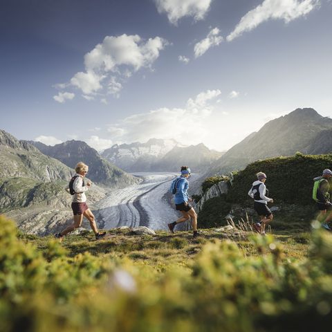 Trailrunning in der Aletsch Arena