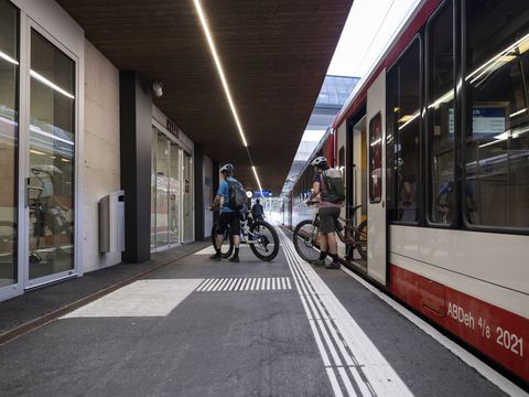 Mountainbike Erlebnis in der Aletsch Arena