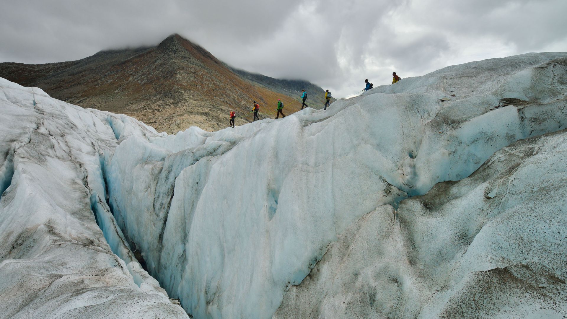 Gletschertour auf dem Grossen Aletschgletscher